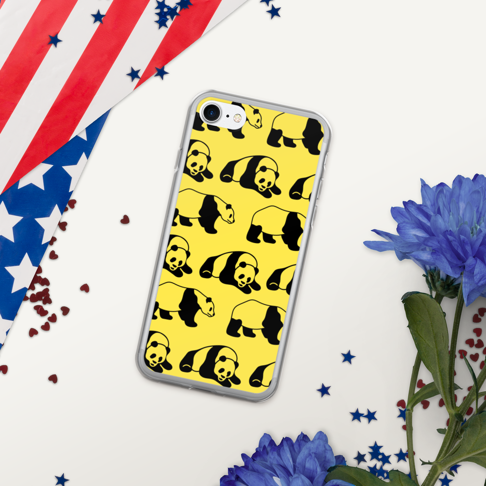 【iPhone】World of Panda - Phone Clear Case