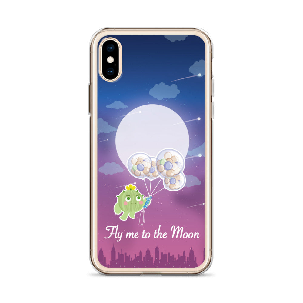 【iPhone】Fly Me to The Moon - Phone Clear Case
