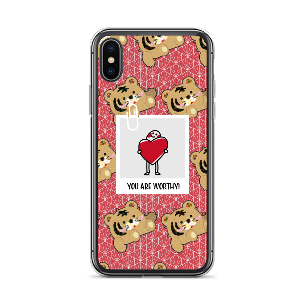 【iPhone】You Are Worthy- Phone Clear Case