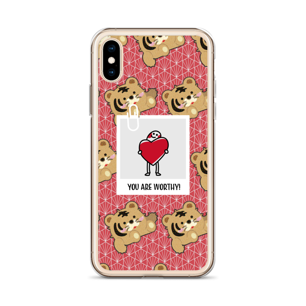 【iPhone】You Are Worthy- Phone Clear Case