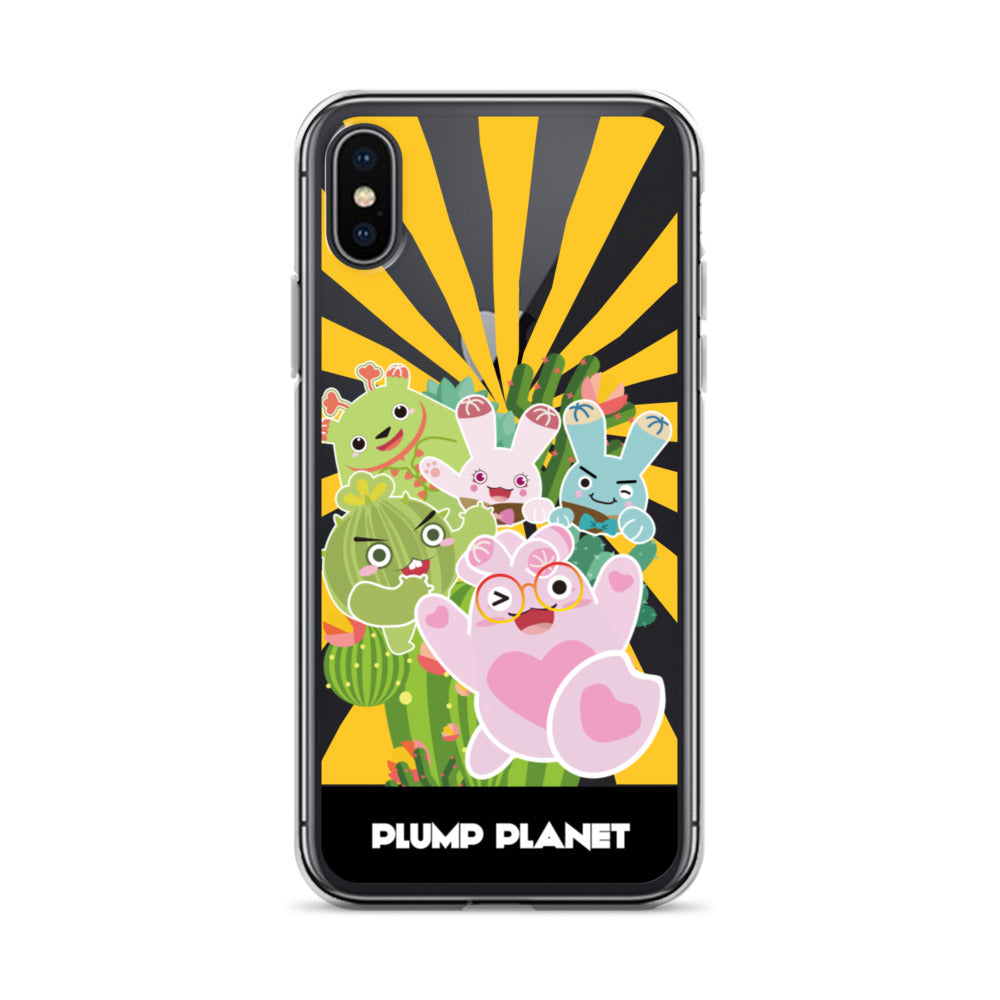 【iPhone】Plumo Planet Printing Stamp - Phone Clear Case