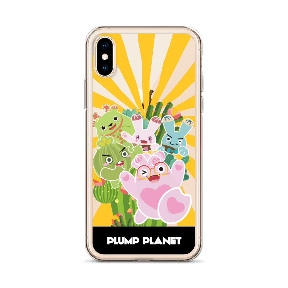 【iPhone】Plumo Planet Printing Stamp - Phone Clear Case