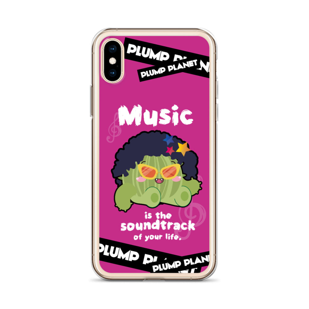 【iPhone】Music is the soundtrack of Life  - Phone Clear Case