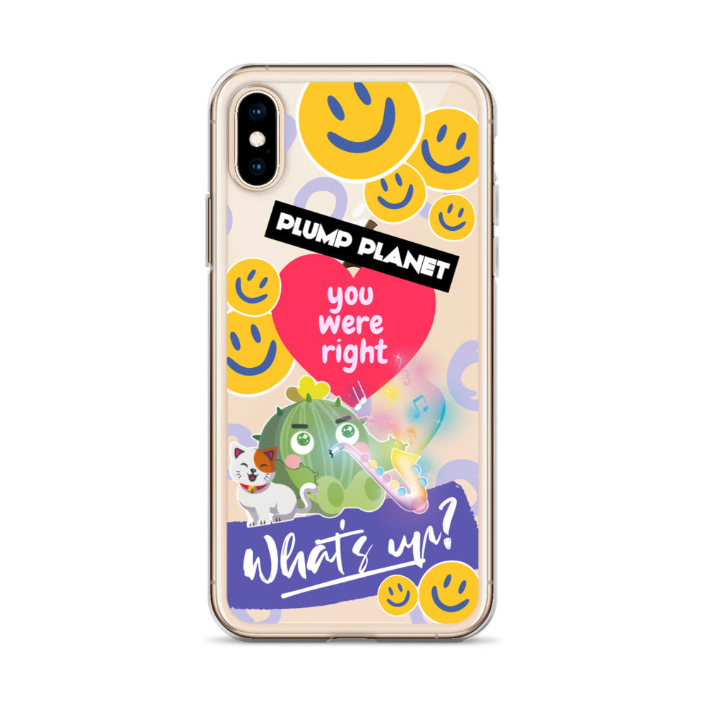 【iPhone】What's UP?  - Phone Clear Case