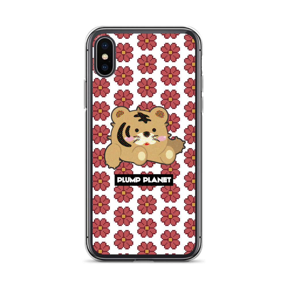 【iPhone】Pixel Cactus Tiger - Phone Clear Case