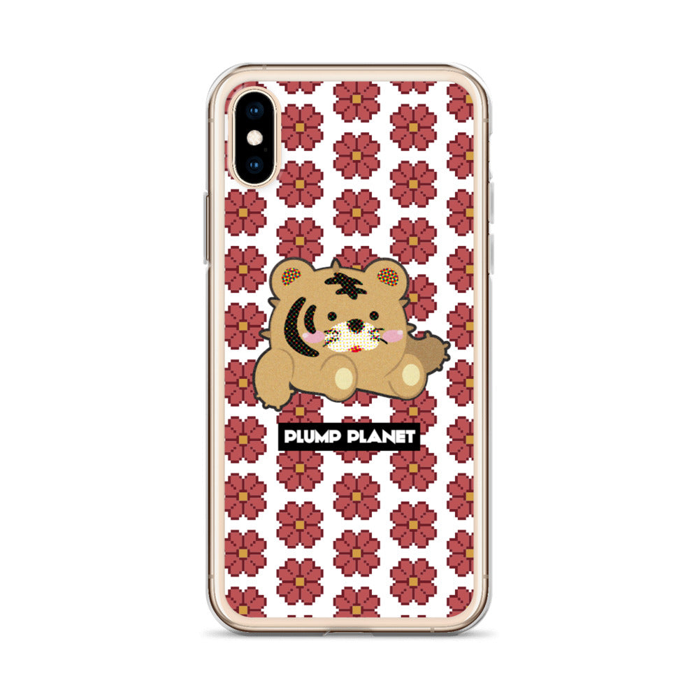【iPhone】Pixel Cactus Tiger - Phone Clear Case