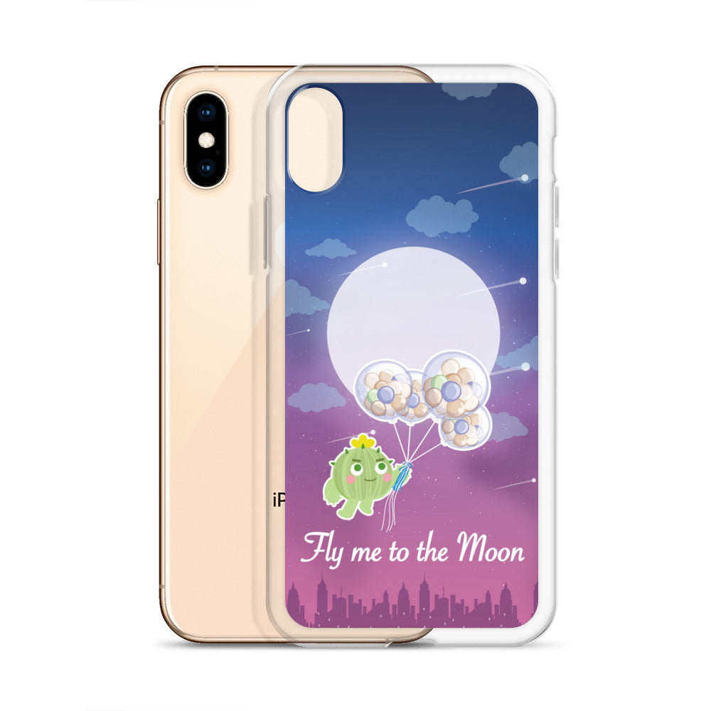 【iPhone】Fly Me to The Moon - Phone Clear Case