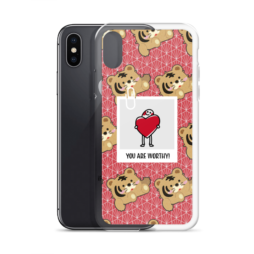 【iPhone】You Are Worthy- Phone Clear Case