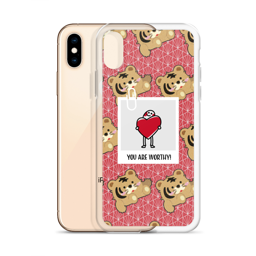 【iPhone】You Are Worthy- Phone Clear Case