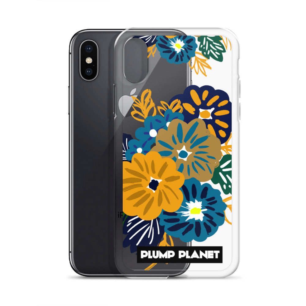【iPhone】Secret Flower Printing Stamp - Phone Clear Case