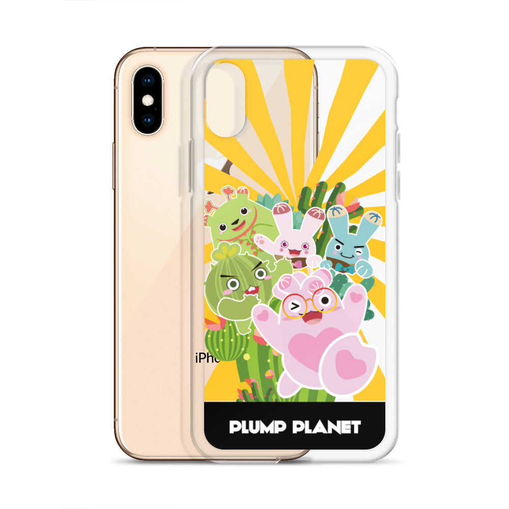 【iPhone】Plumo Planet Printing Stamp - Phone Clear Case