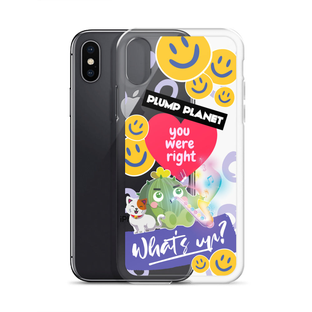 【iPhone】What's UP?  - Phone Clear Case