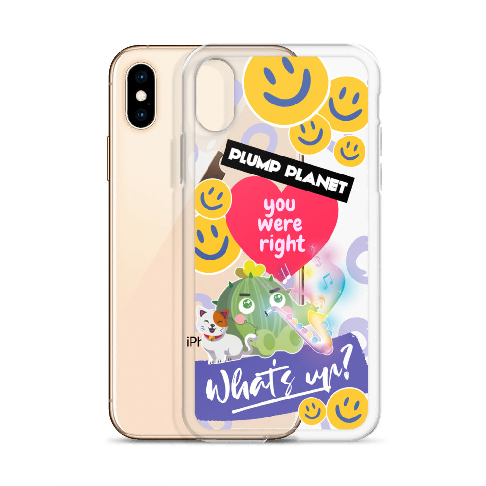【iPhone】What's UP?  - Phone Clear Case