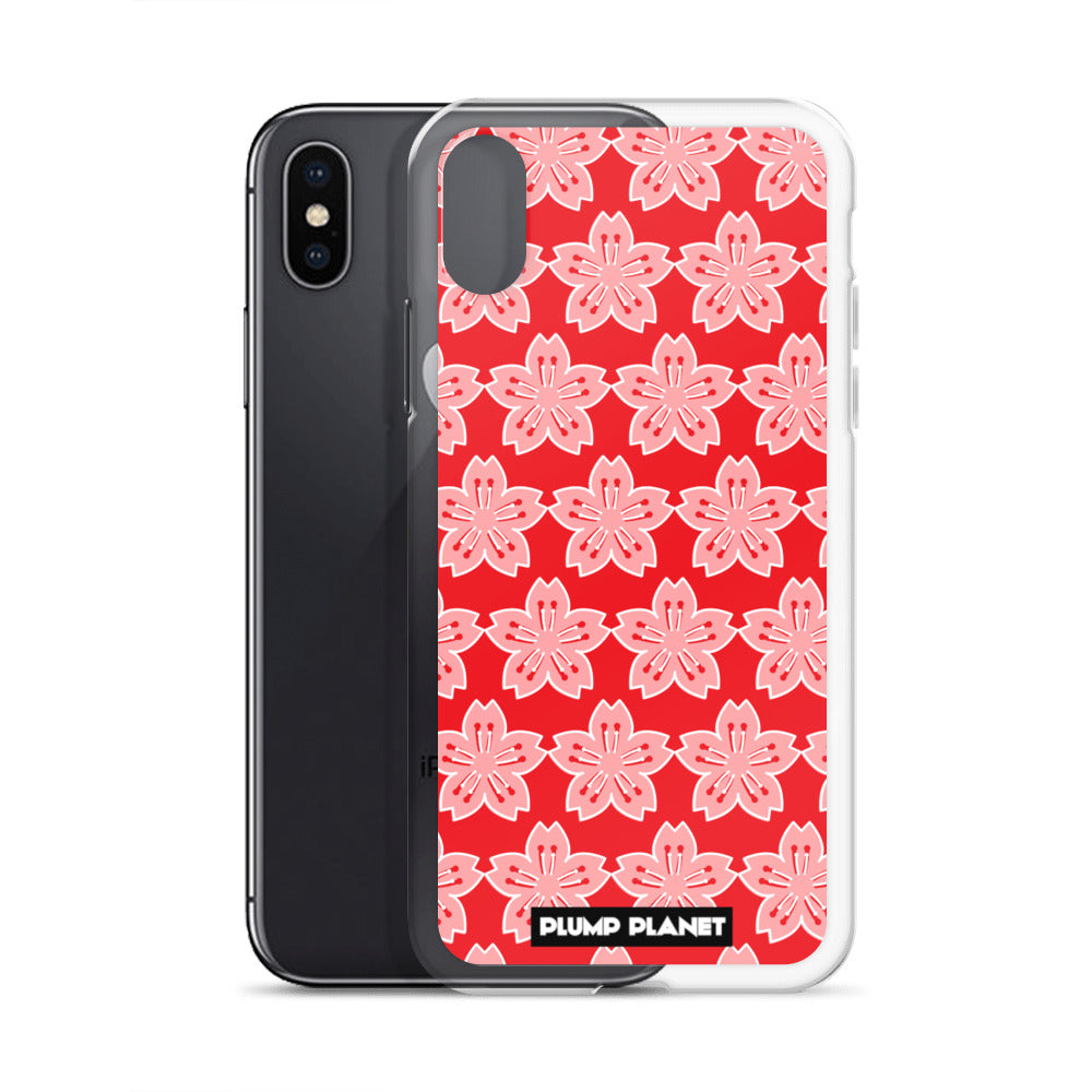 【iPhone】Sakura Flower Pattern Collection - Phone Clear Case