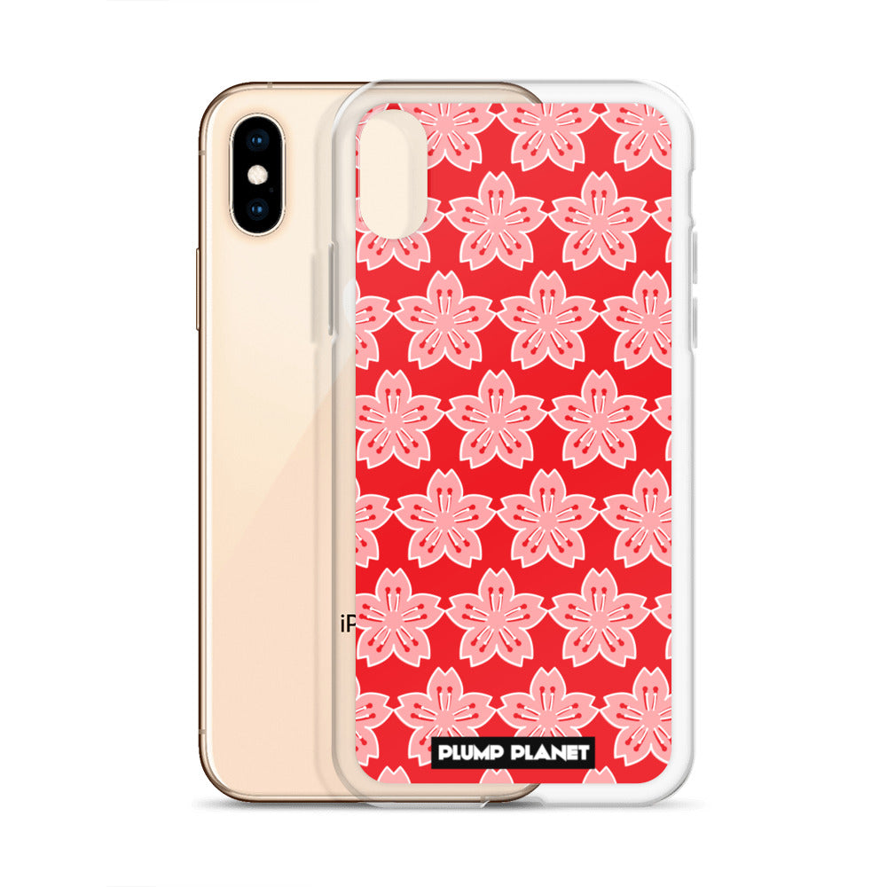【iPhone】Sakura Flower Pattern Collection - Phone Clear Case