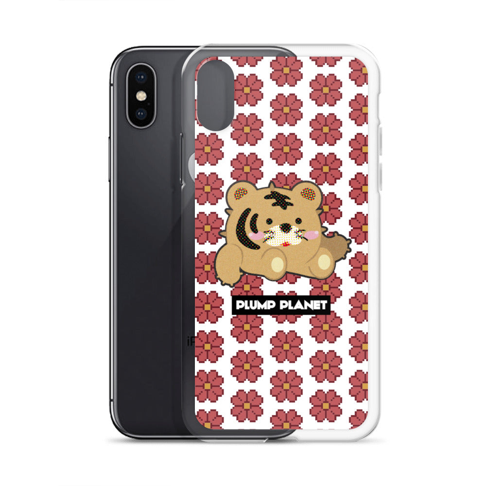 【iPhone】Pixel Cactus Tiger - Phone Clear Case