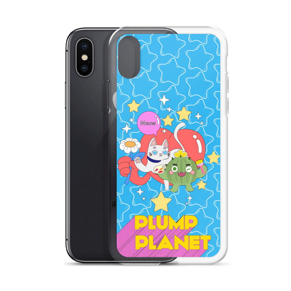 【iPhone】Cactus Press B to Meow - Phone Clear Case