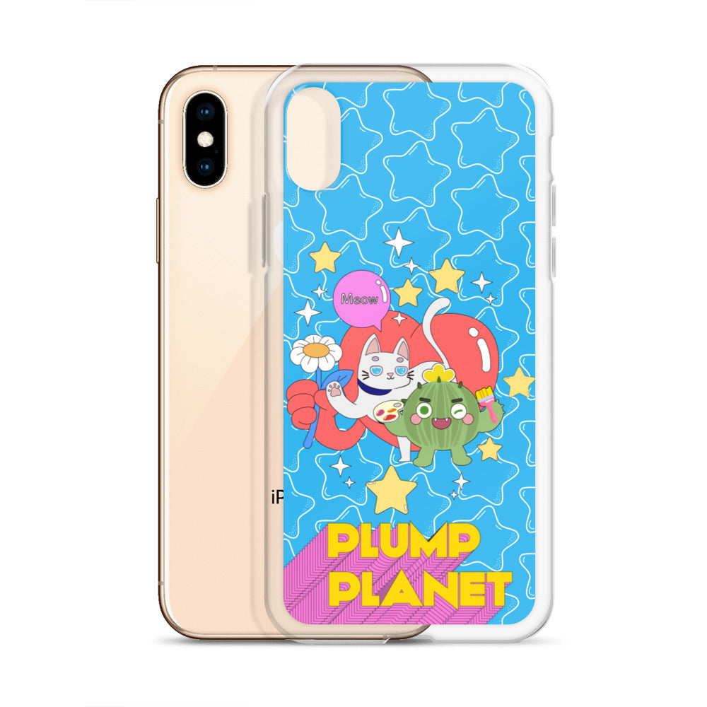 【iPhone】Cactus Press B to Meow - Phone Clear Case