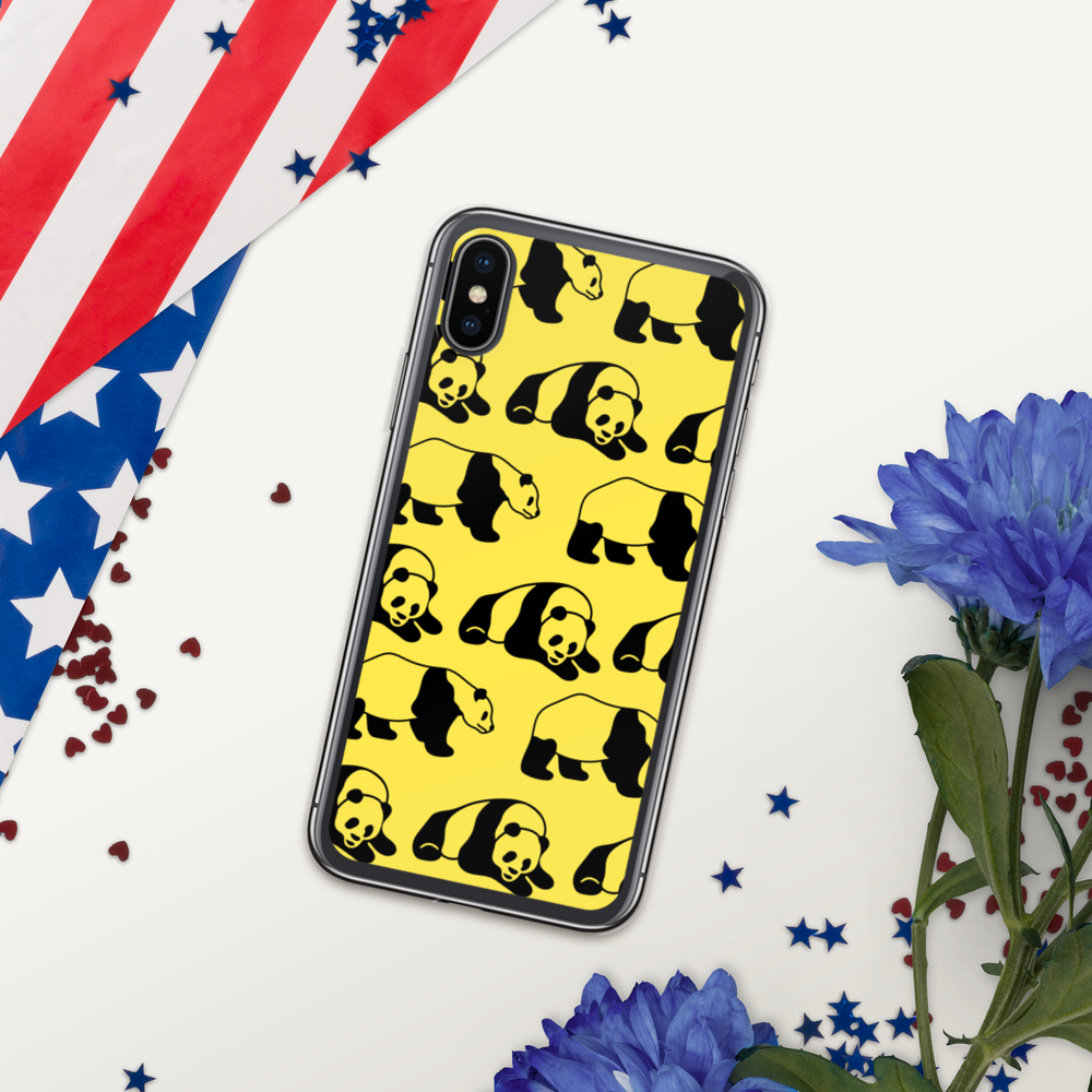 【iPhone】World of Panda - Phone Clear Case