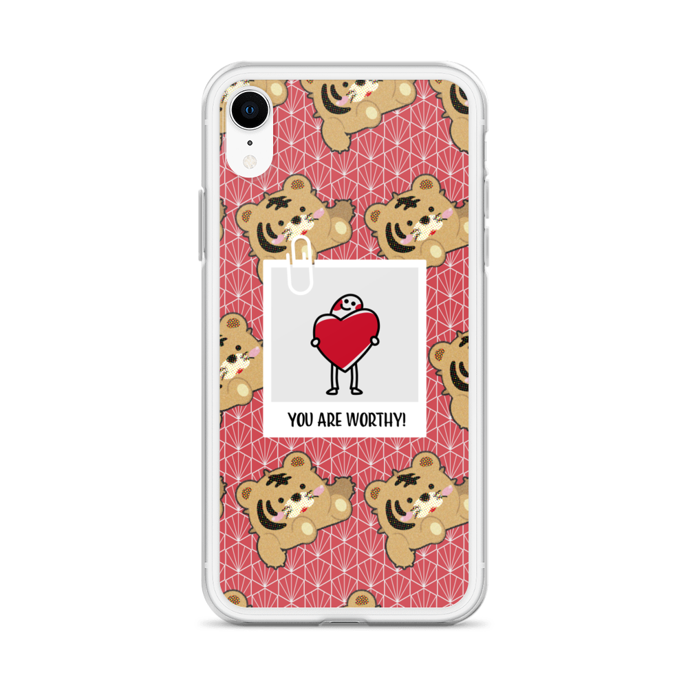 【iPhone】You Are Worthy- Phone Clear Case