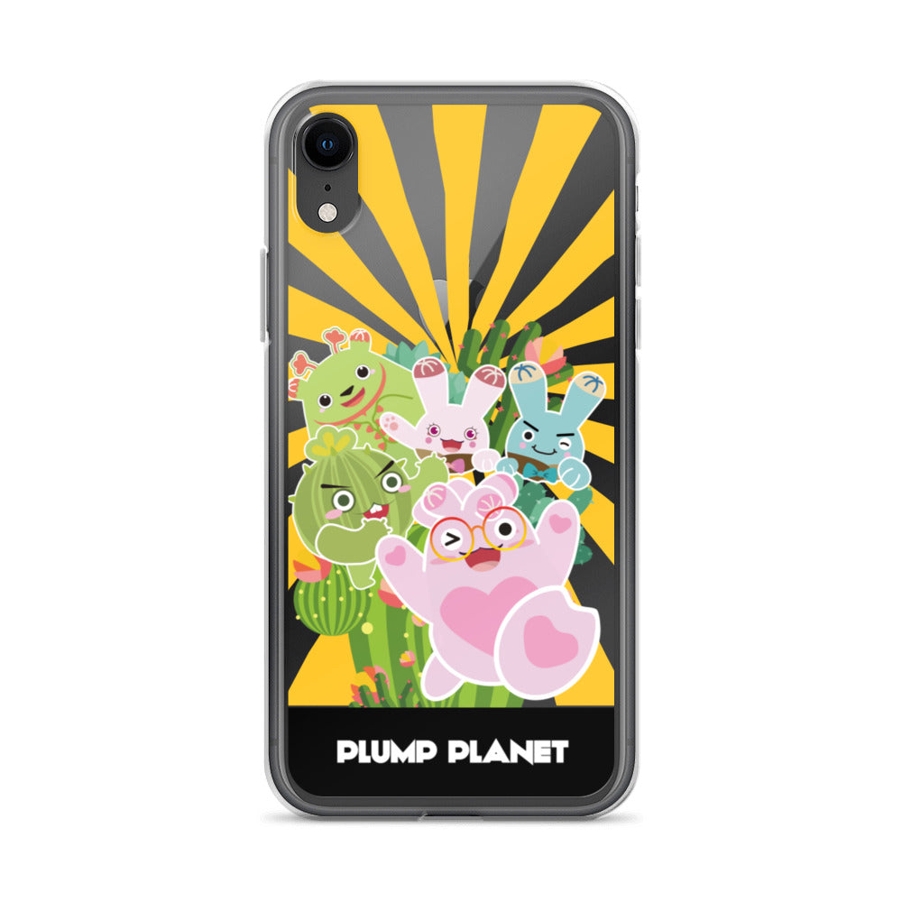 【iPhone】Plumo Planet Printing Stamp - Phone Clear Case