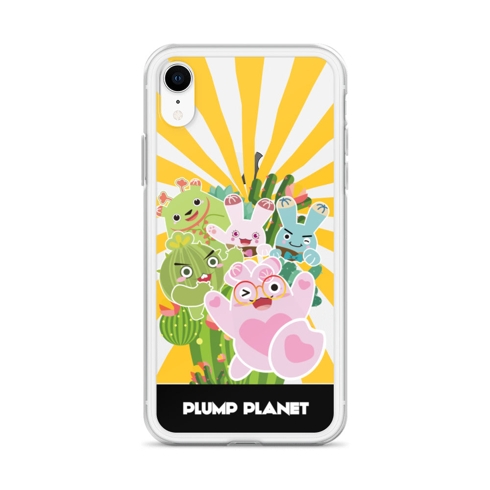 【iPhone】Plumo Planet Printing Stamp - Phone Clear Case