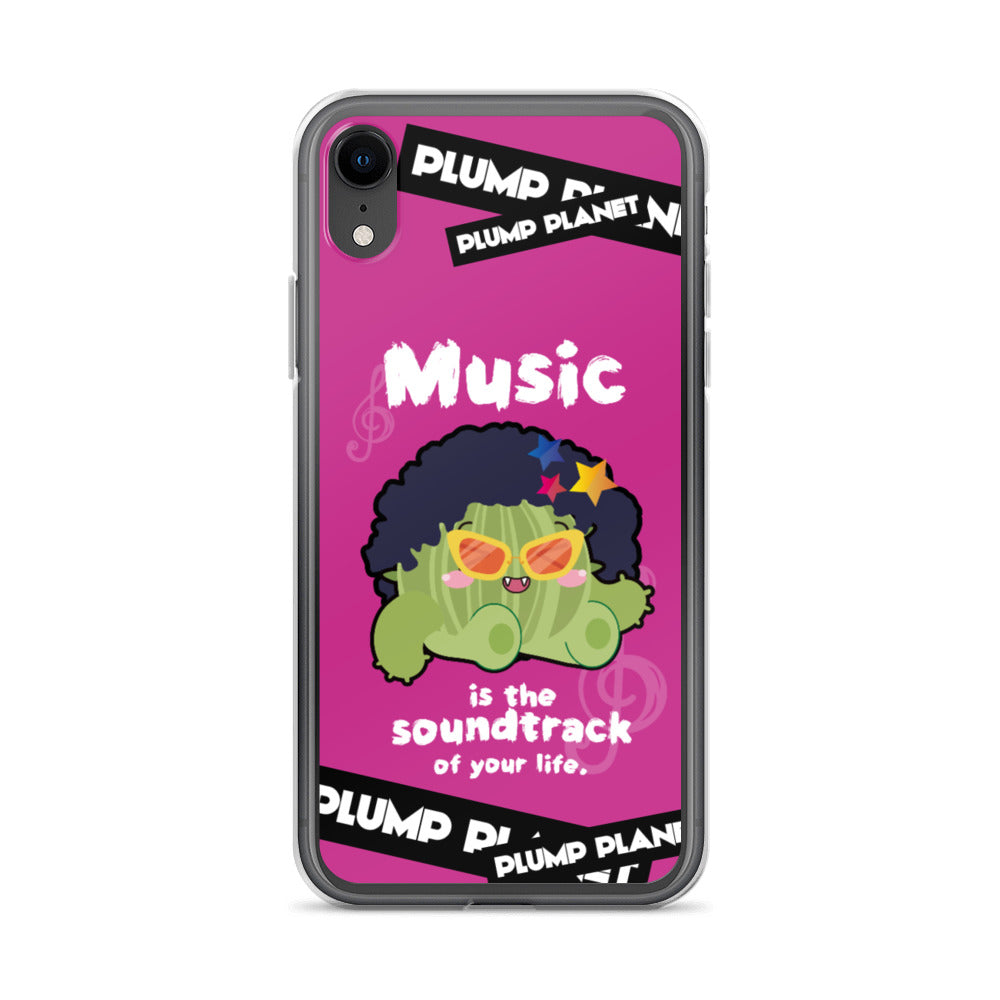 【iPhone】Music is the soundtrack of Life  - Phone Clear Case