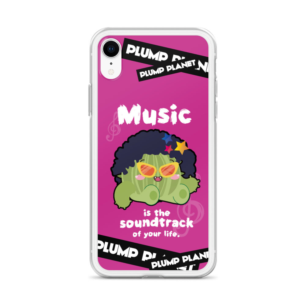 【iPhone】Music is the soundtrack of Life  - Phone Clear Case