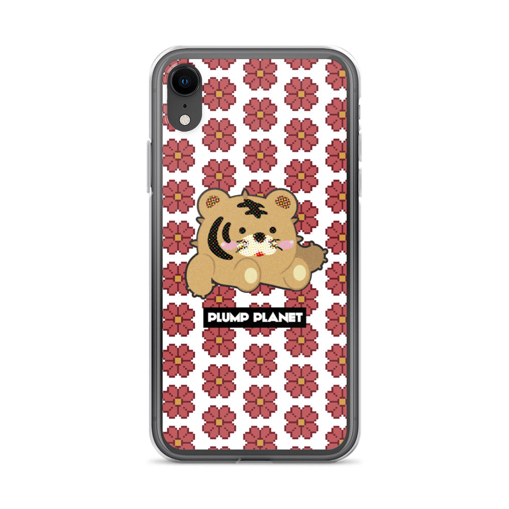 【iPhone】Pixel Cactus Tiger - Phone Clear Case