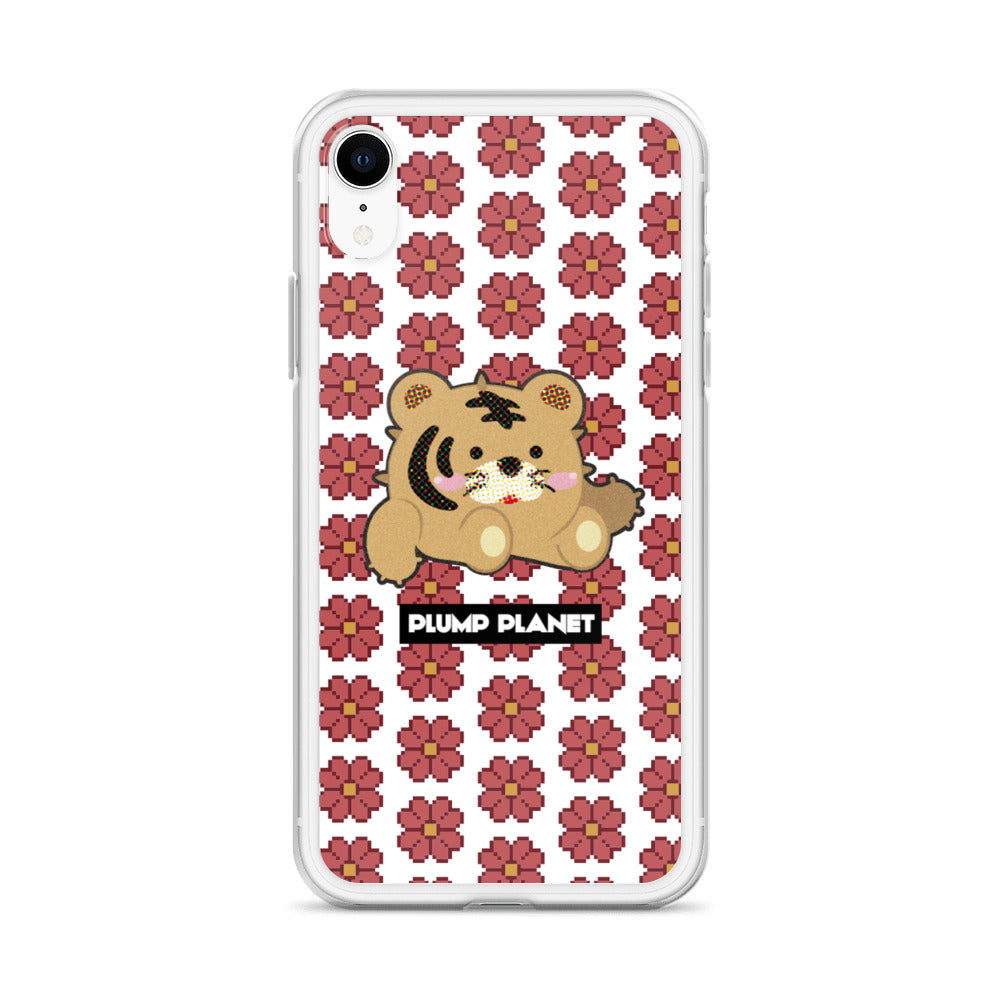 【iPhone】Pixel Cactus Tiger - Phone Clear Case