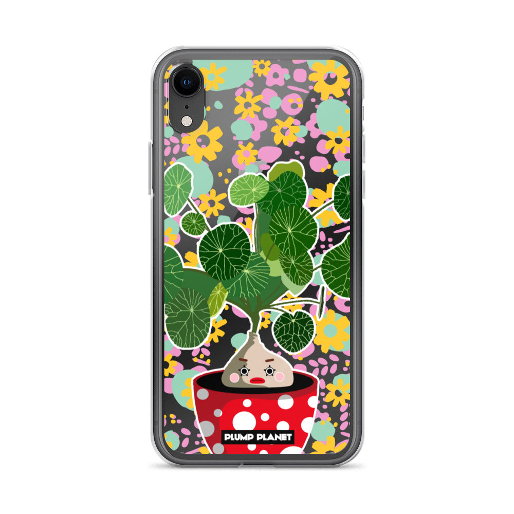 【iPhone】Colorful Forest Pot Plant - Phone Clear Case