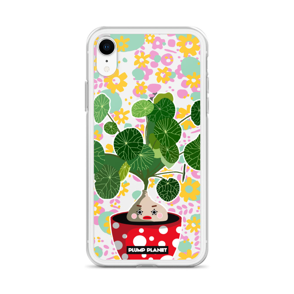 【iPhone】Colorful Forest Pot Plant - Phone Clear Case