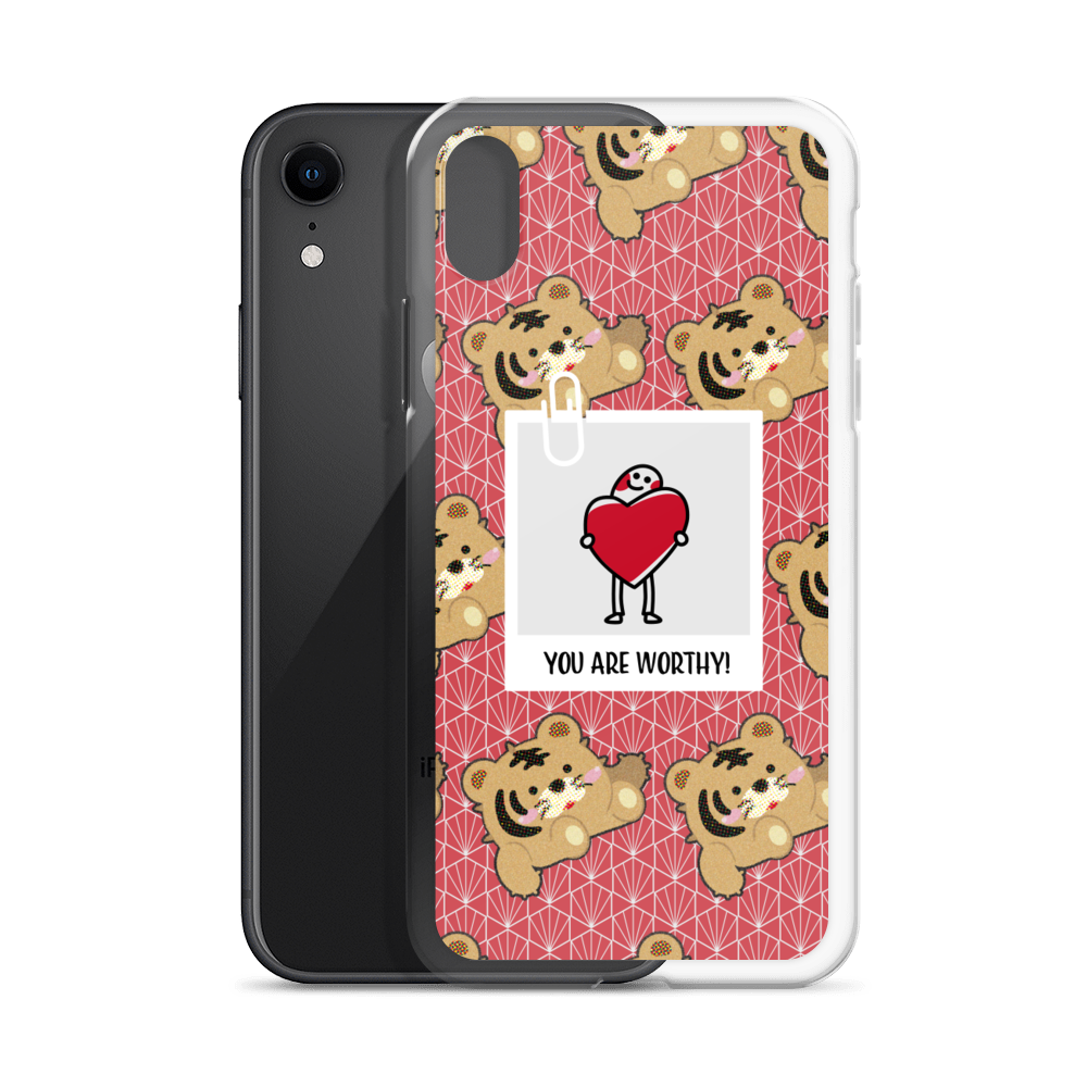 【iPhone】You Are Worthy- Phone Clear Case