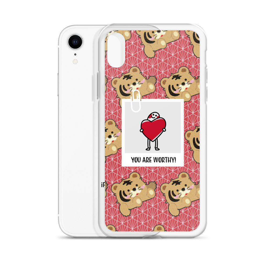 【iPhone】You Are Worthy- Phone Clear Case