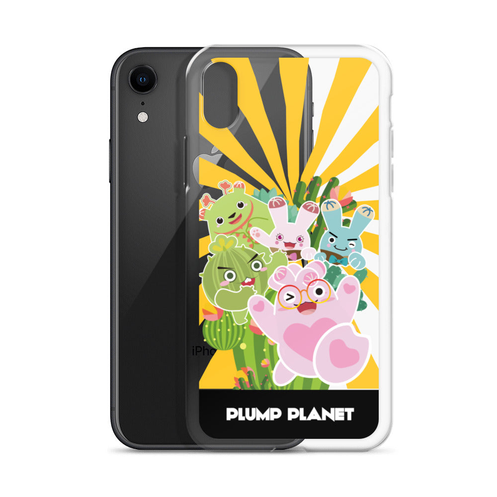 【iPhone】Plumo Planet Printing Stamp - Phone Clear Case
