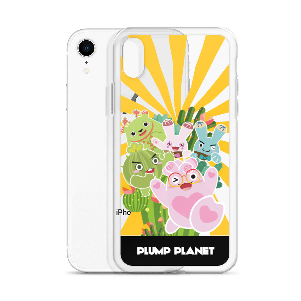 【iPhone】Plumo Planet Printing Stamp - Phone Clear Case