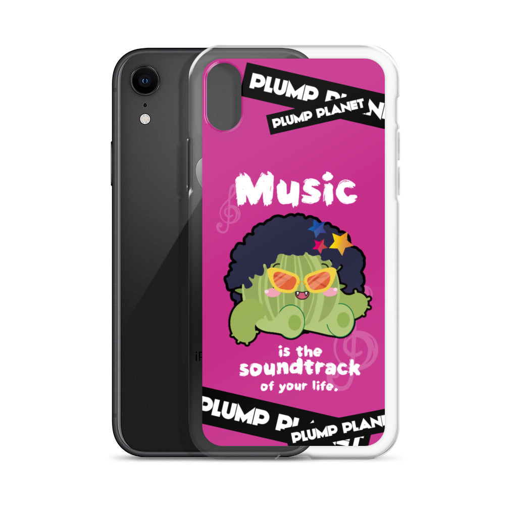 【iPhone】Music is the soundtrack of Life  - Phone Clear Case