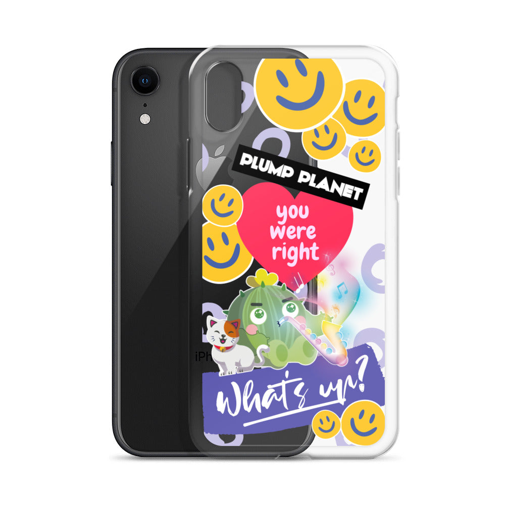 【iPhone】What's UP?  - Phone Clear Case