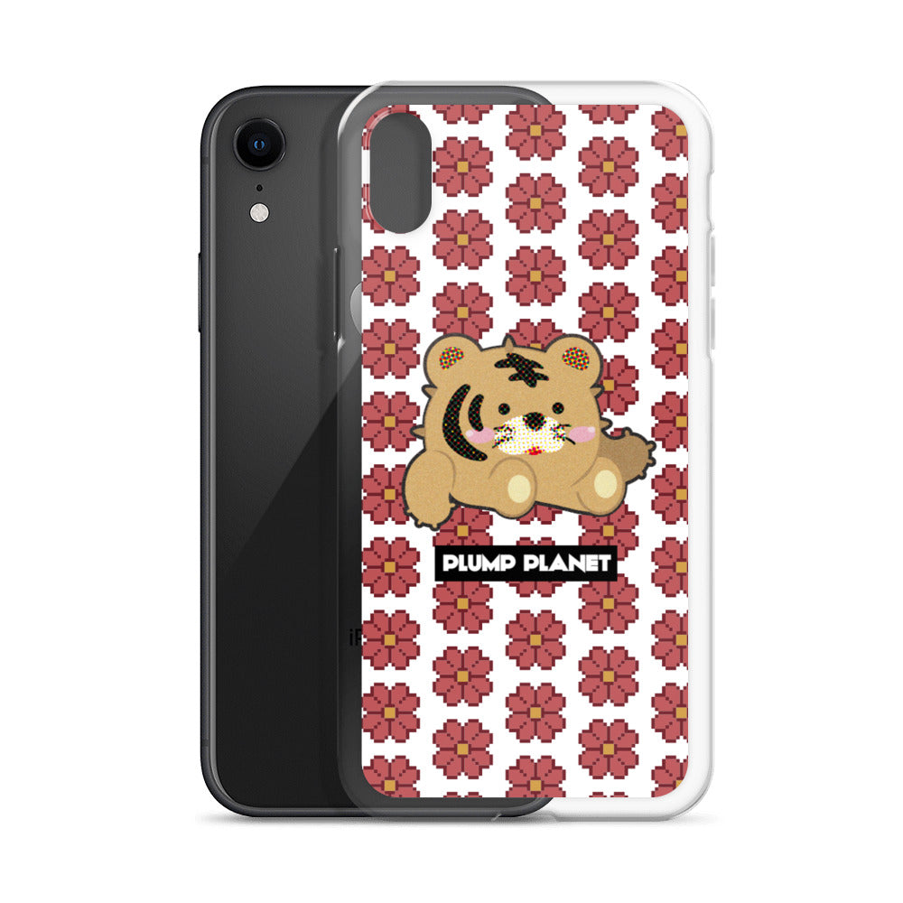 【iPhone】Pixel Cactus Tiger - Phone Clear Case
