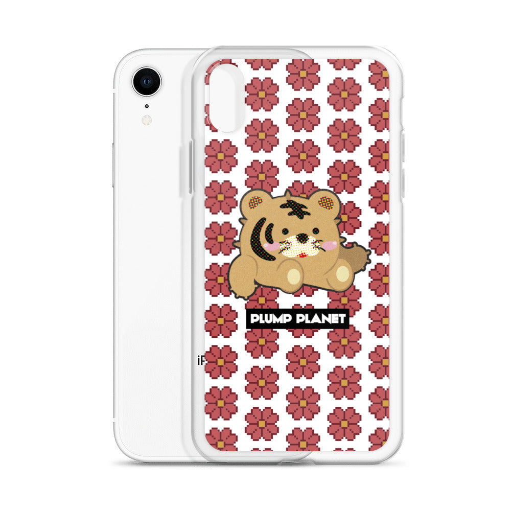【iPhone】Pixel Cactus Tiger - Phone Clear Case