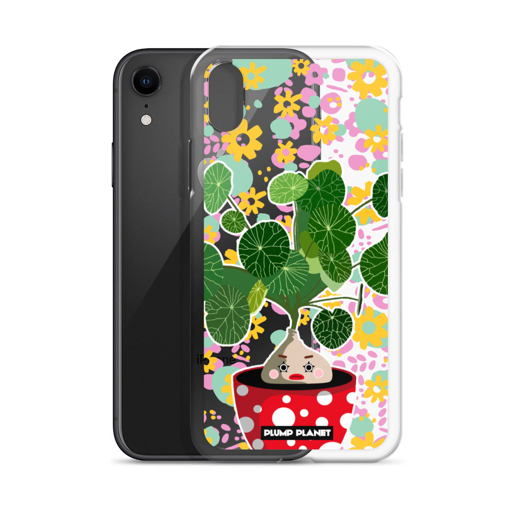 【iPhone】Colorful Forest Pot Plant - Phone Clear Case