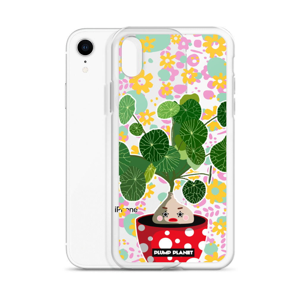 【iPhone】Colorful Forest Pot Plant - Phone Clear Case