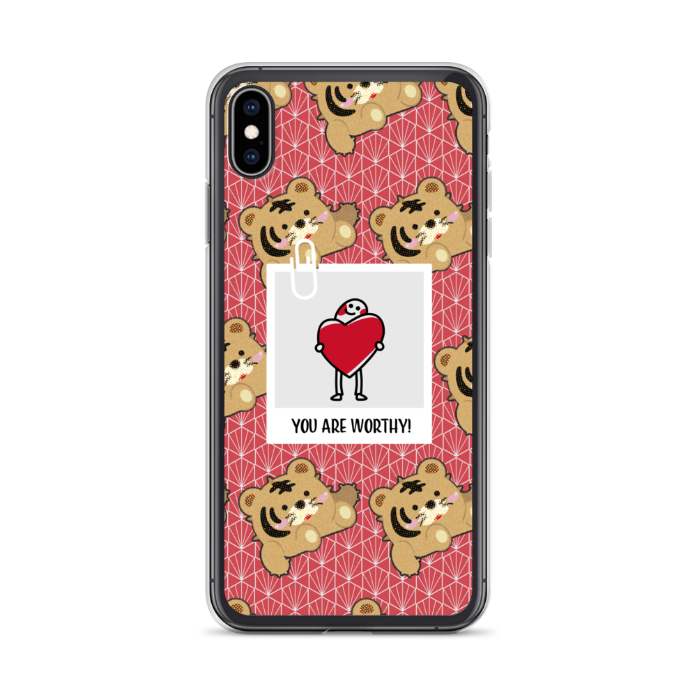 【iPhone】You Are Worthy- Phone Clear Case