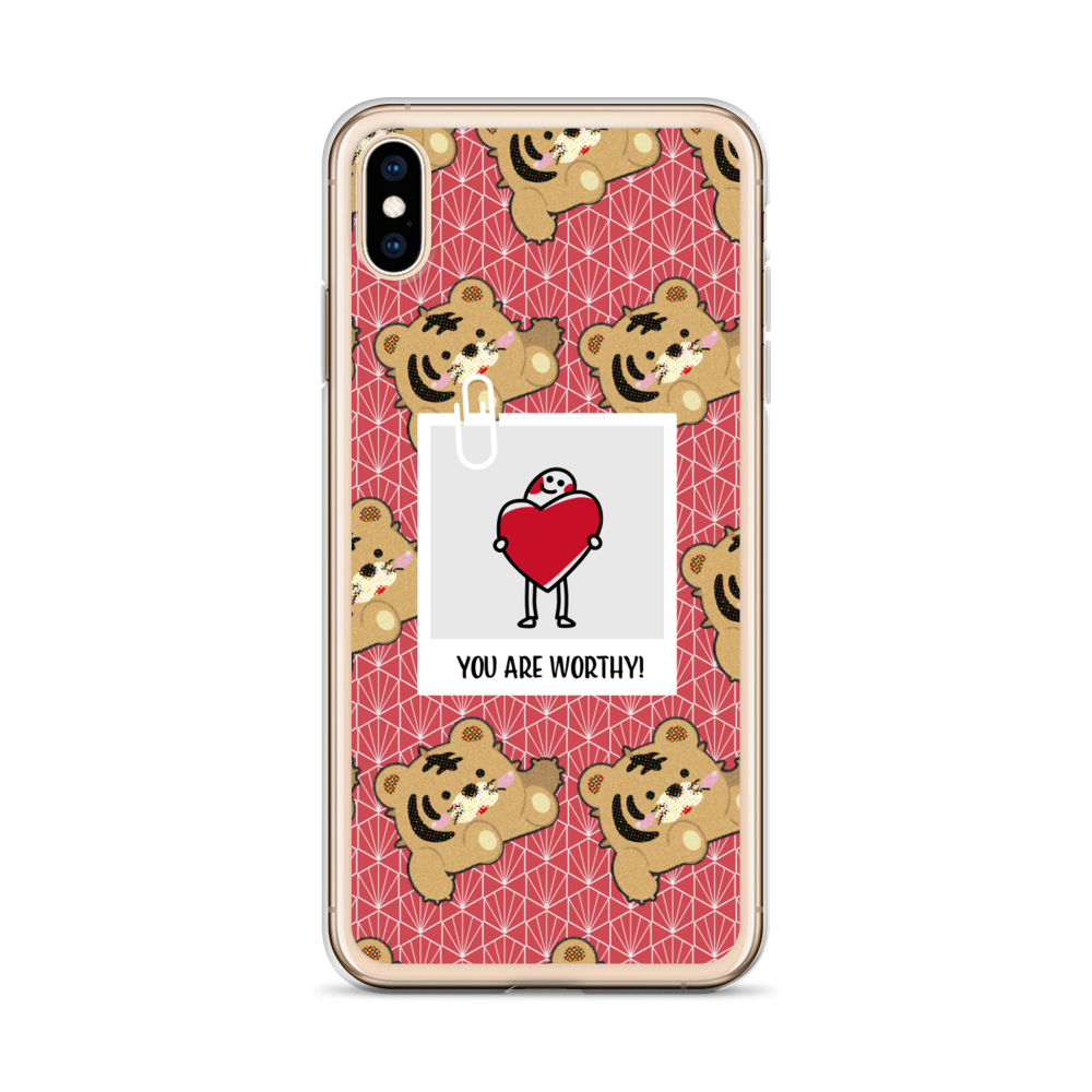 【iPhone】You Are Worthy- Phone Clear Case