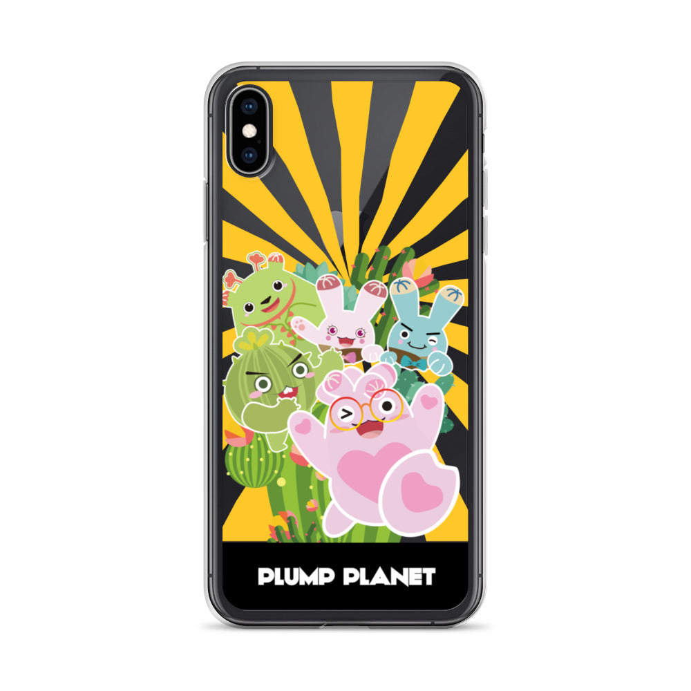 【iPhone】Plumo Planet Printing Stamp - Phone Clear Case
