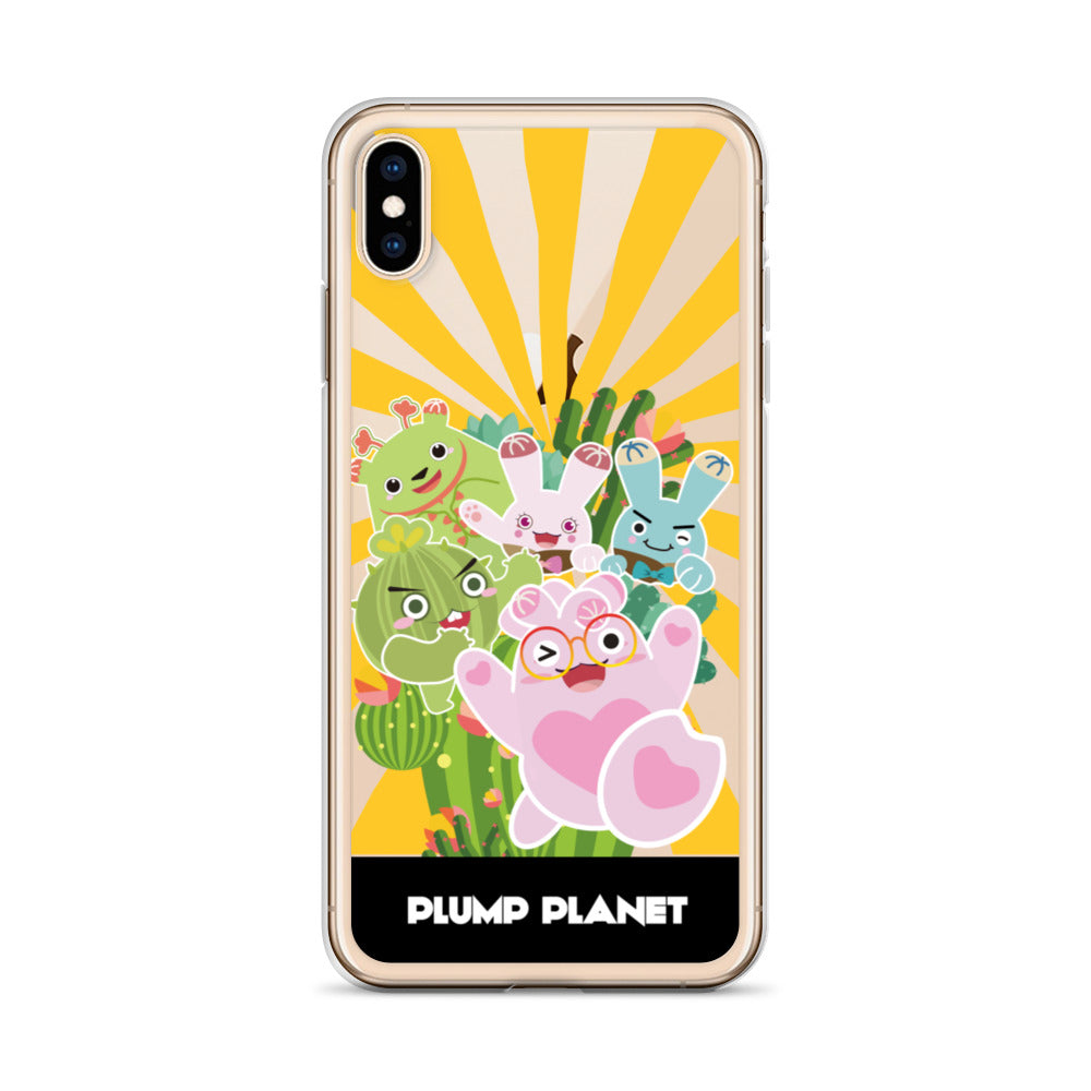 【iPhone】Plumo Planet Printing Stamp - Phone Clear Case