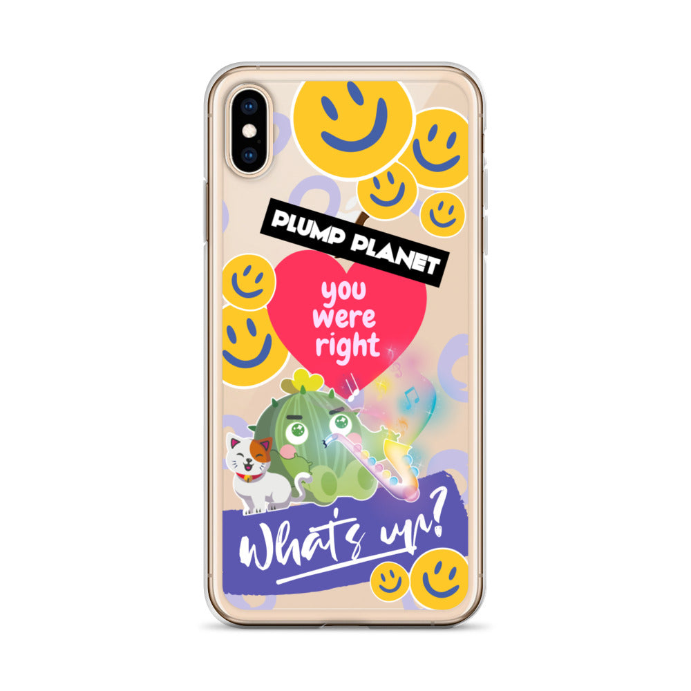 【iPhone】What's UP?  - Phone Clear Case