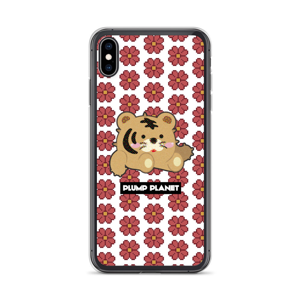 【iPhone】Pixel Cactus Tiger - Phone Clear Case