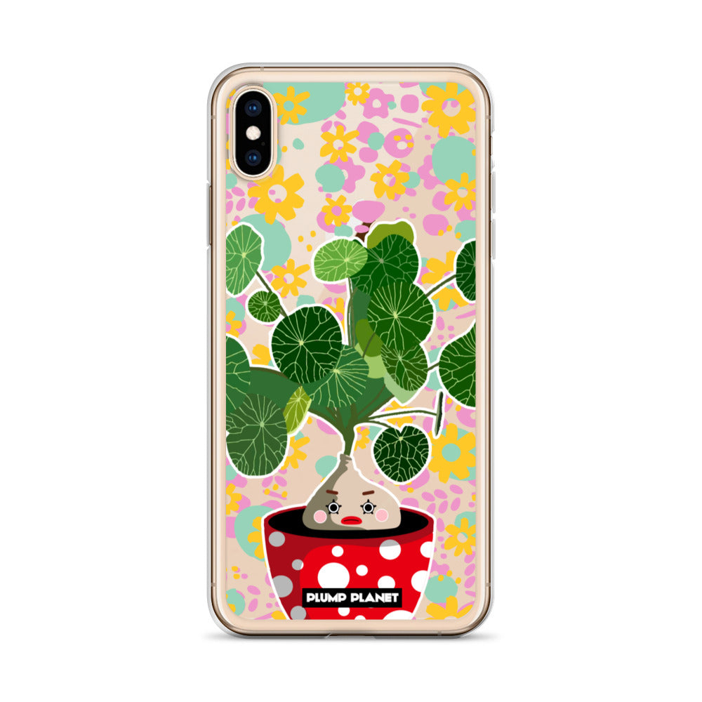 【iPhone】Colorful Forest Pot Plant - Phone Clear Case