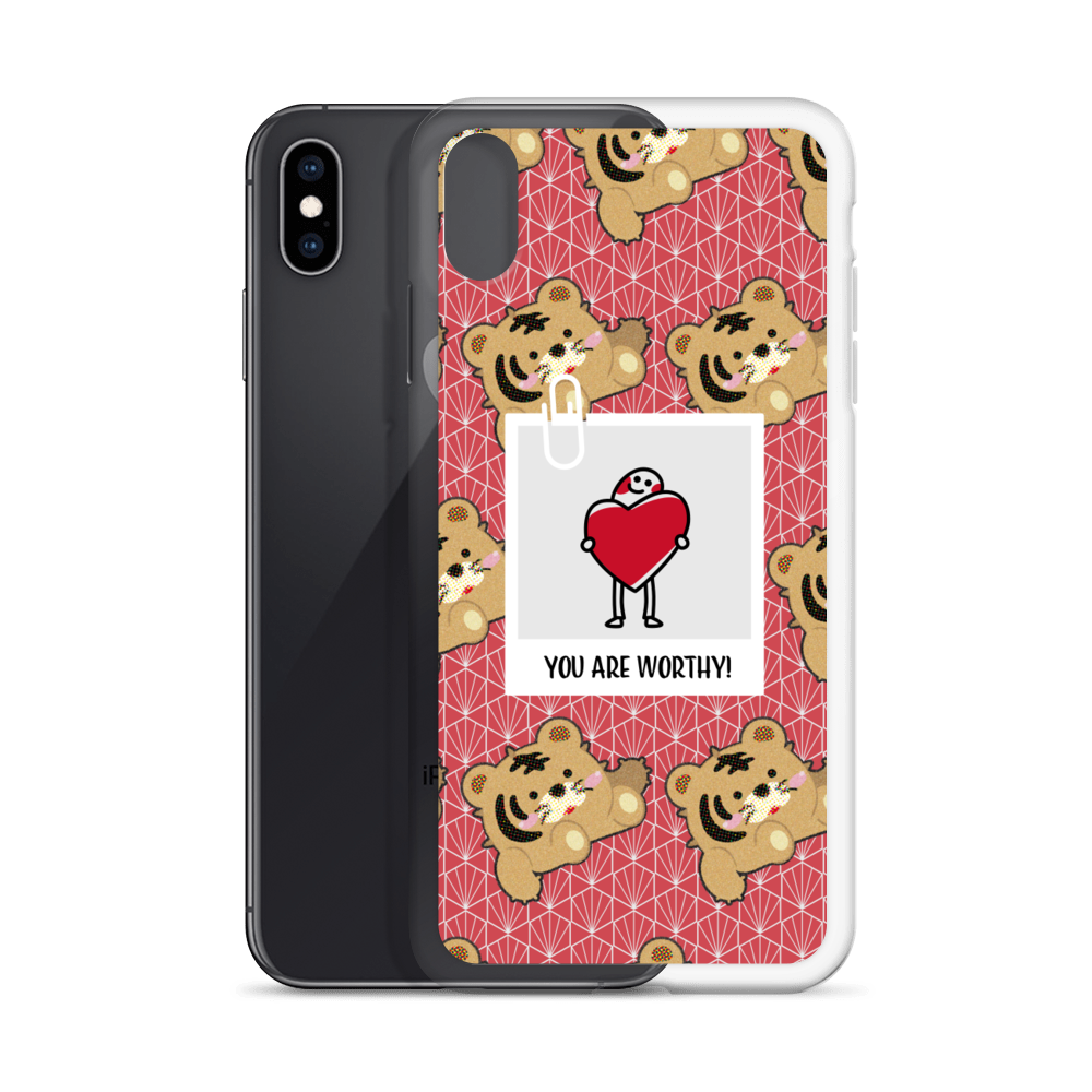 【iPhone】You Are Worthy- Phone Clear Case